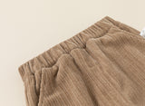 ponpon corduroy pants