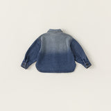 gradation denim shirt