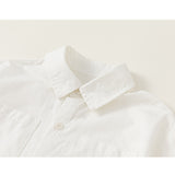 simple monotone stitch shirt