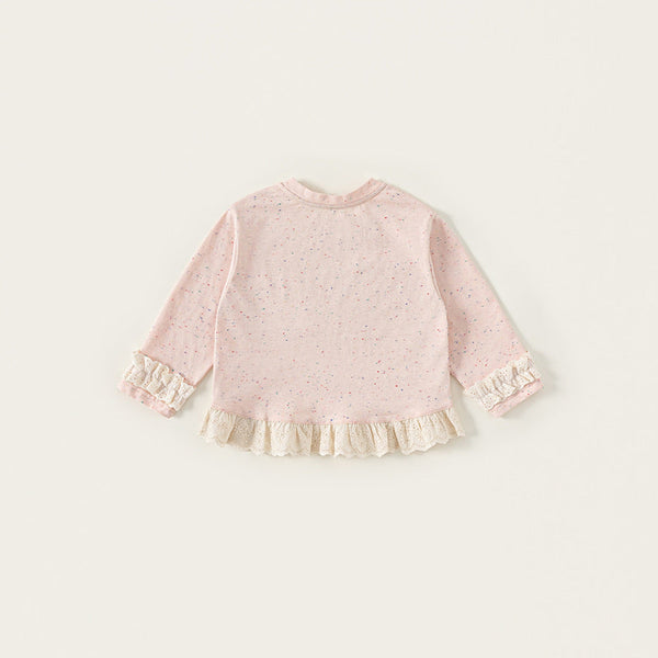 frill ribbon Tshirt