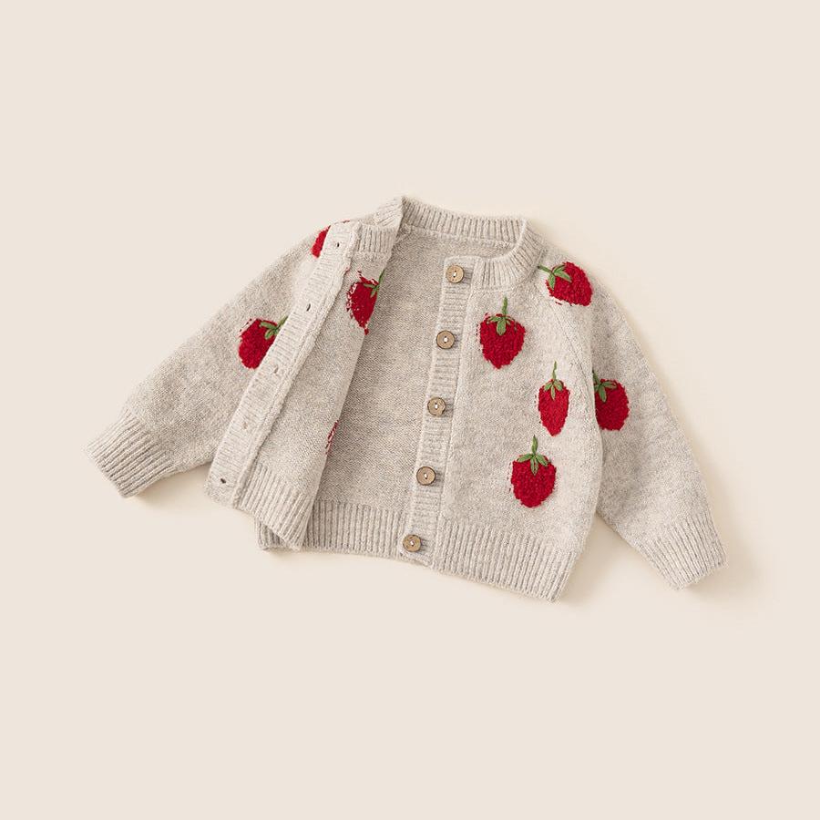 strawberry cardigan – biscuit closet