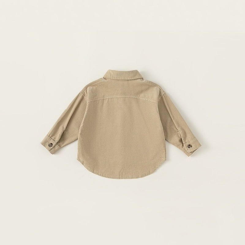 sacorduroy boyfriend shirt