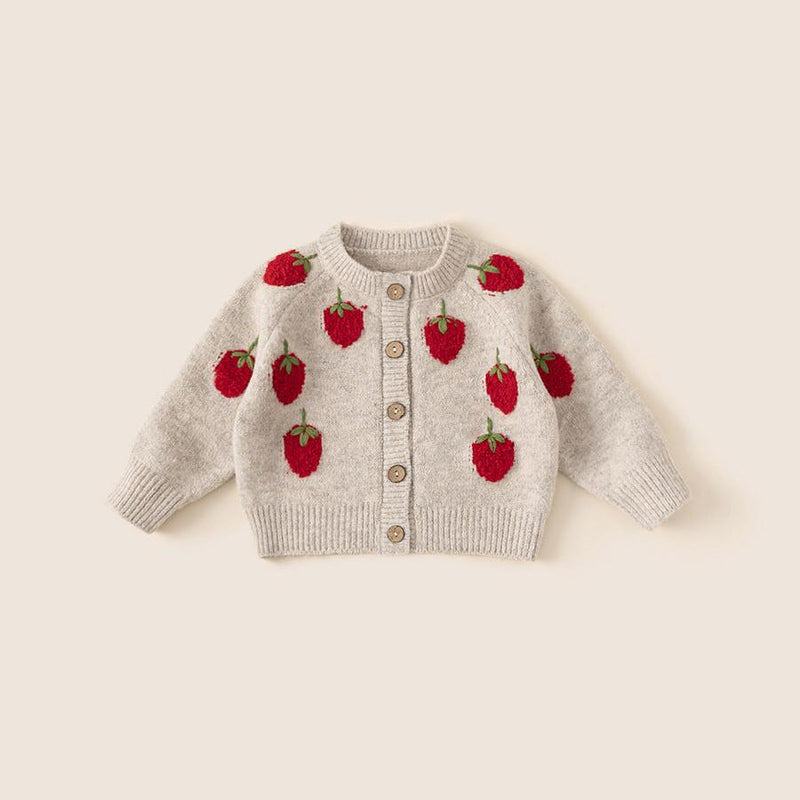 strawberry cardigan