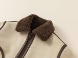 mouton jacket & pochette