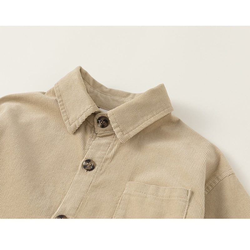 sacorduroy boyfriend shirt