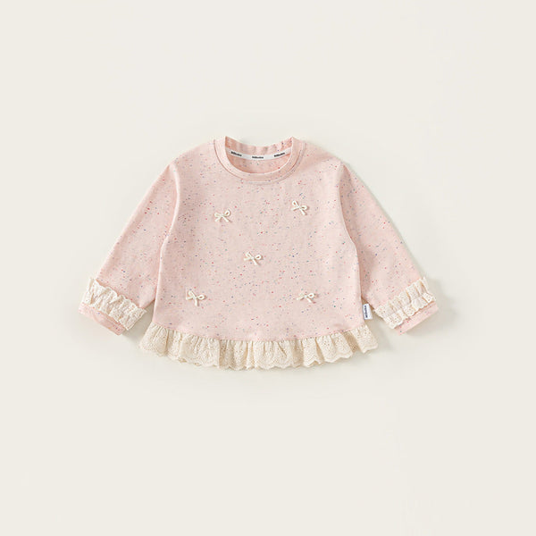 frill ribbon Tshirt