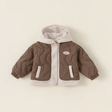 hoodie quilt down jacket