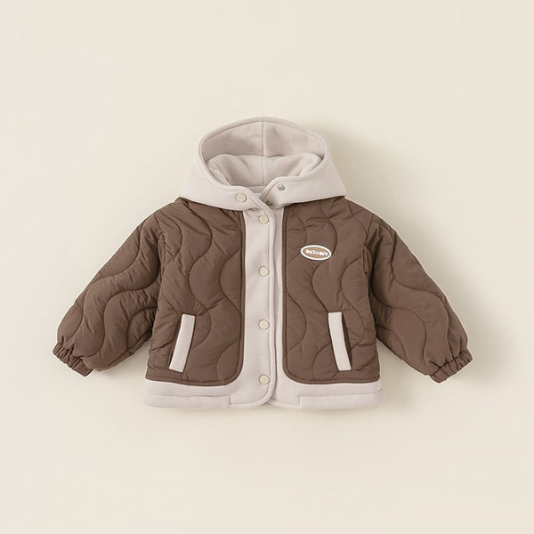 hoodie quilt down jacket