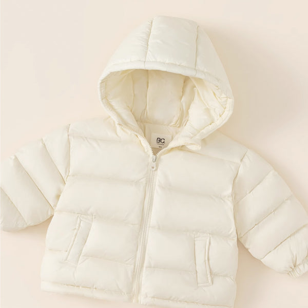 volume hoody down jacket