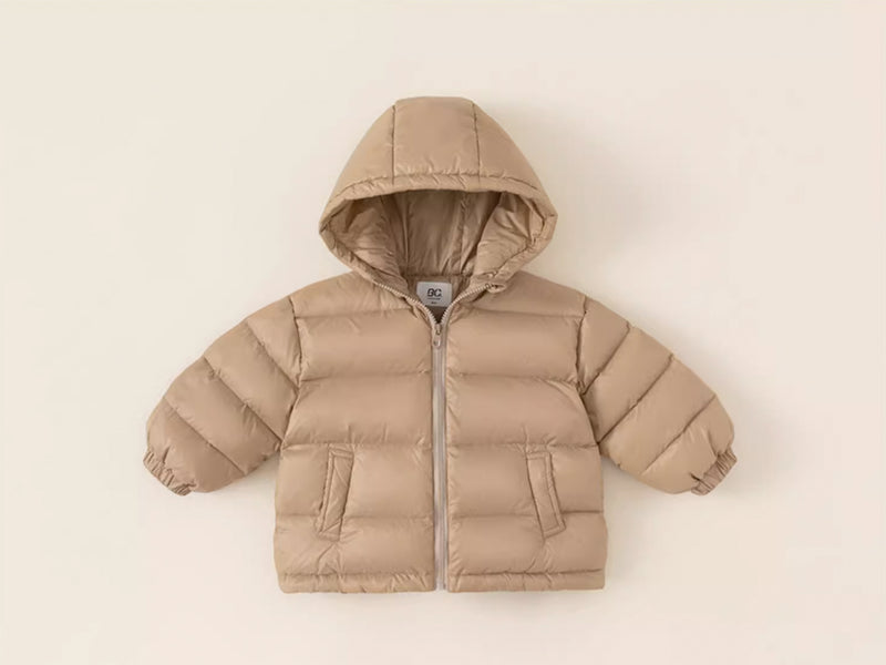 volume hoody down jacket