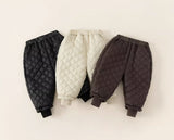 quilt pants with fleece lining