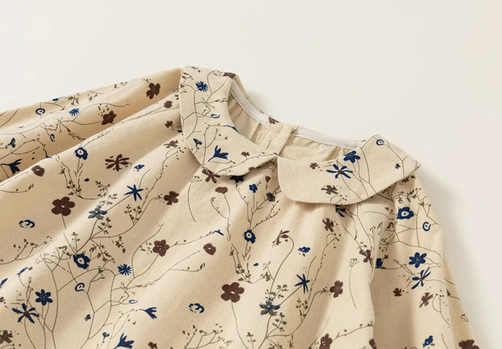 kinari flower pattern one-piece – biscuit closet