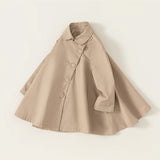 A-line trench coat