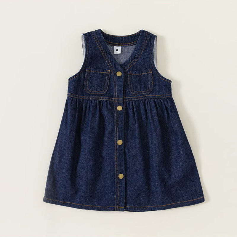 denim one-piece & knit tops