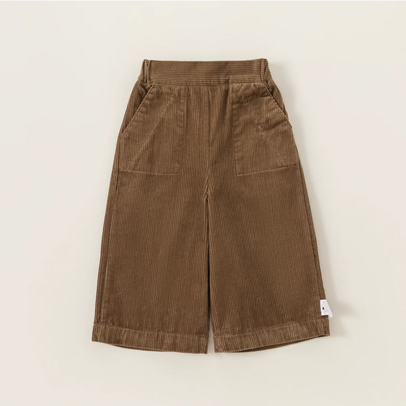 corduroy wide pants