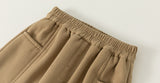 cotton pants with fleece lining