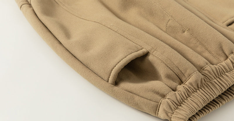 cotton pants with fleece lining