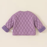 girly down jacket with fleece lining