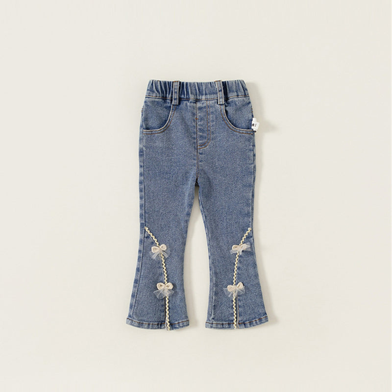 bootscut ribbon denim