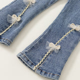 bootscut ribbon denim